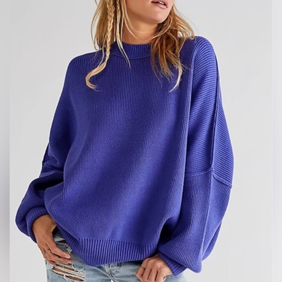 Free People East Street Tunic Regency Purple - Picture 1 of 5